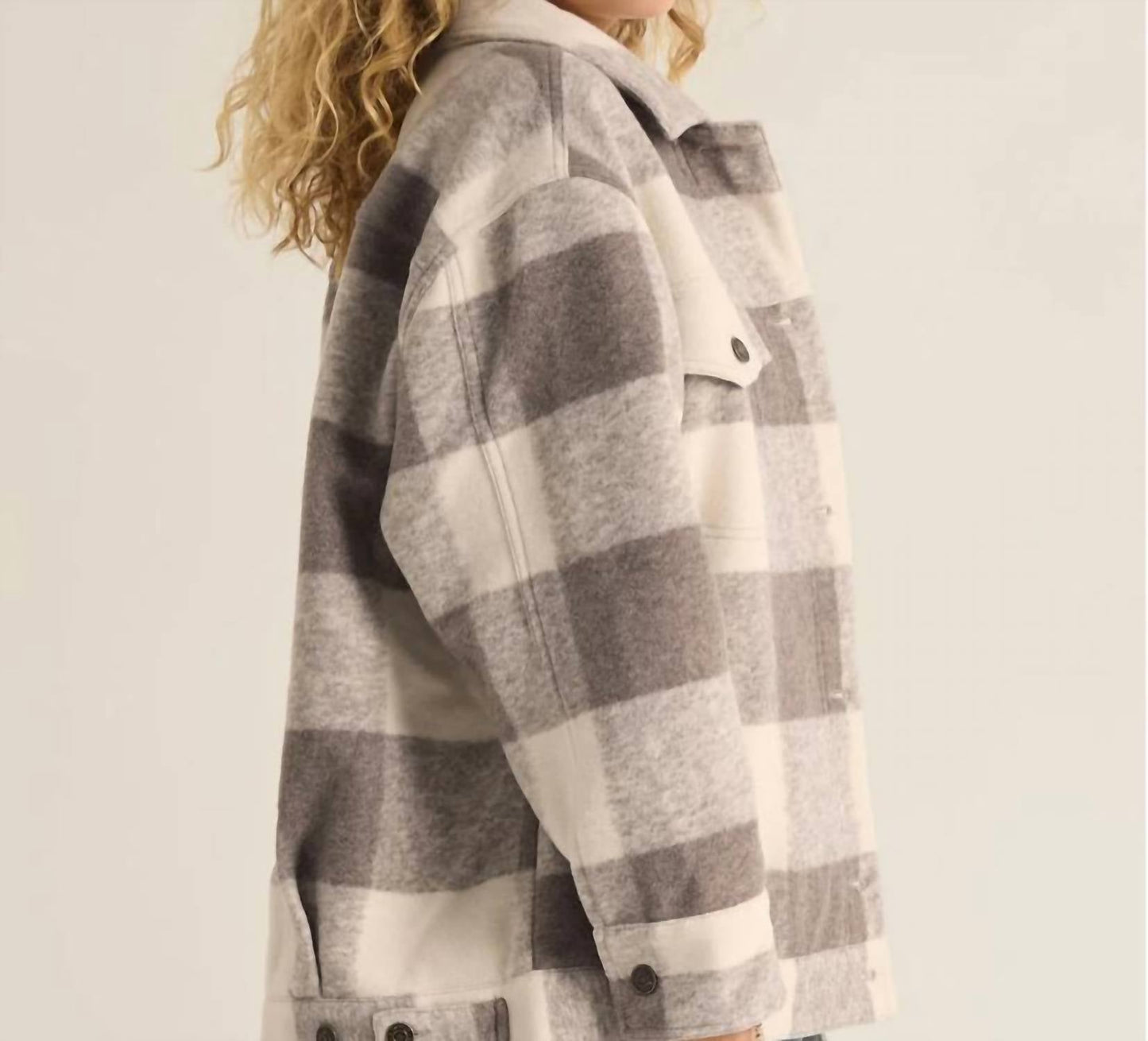 Z Supply - Preston Knit Plaid Jacket