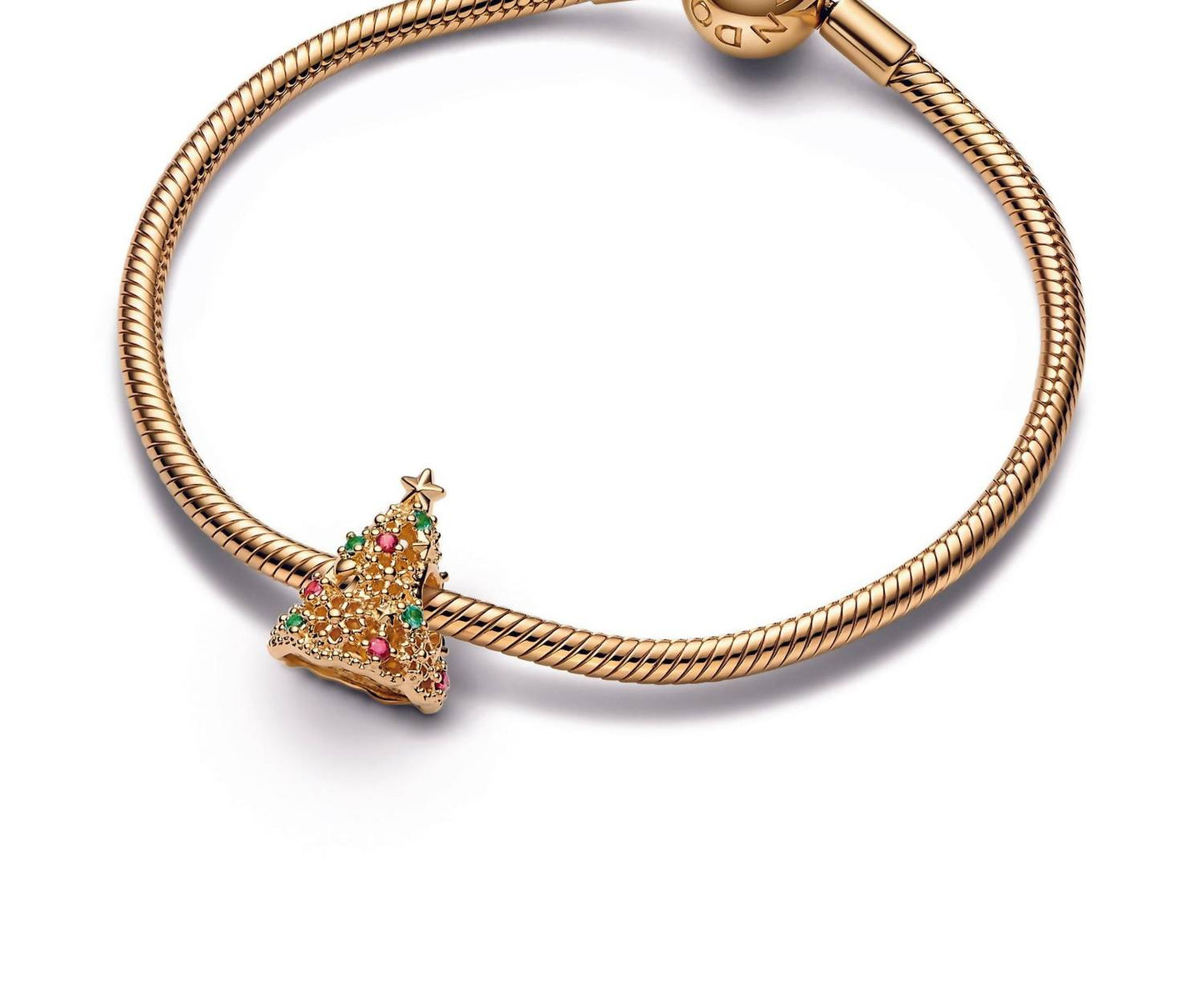 Pandora - Glitter Christmas Tree Charm