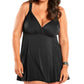 Always For Me - Plus Size Raven Swimdress