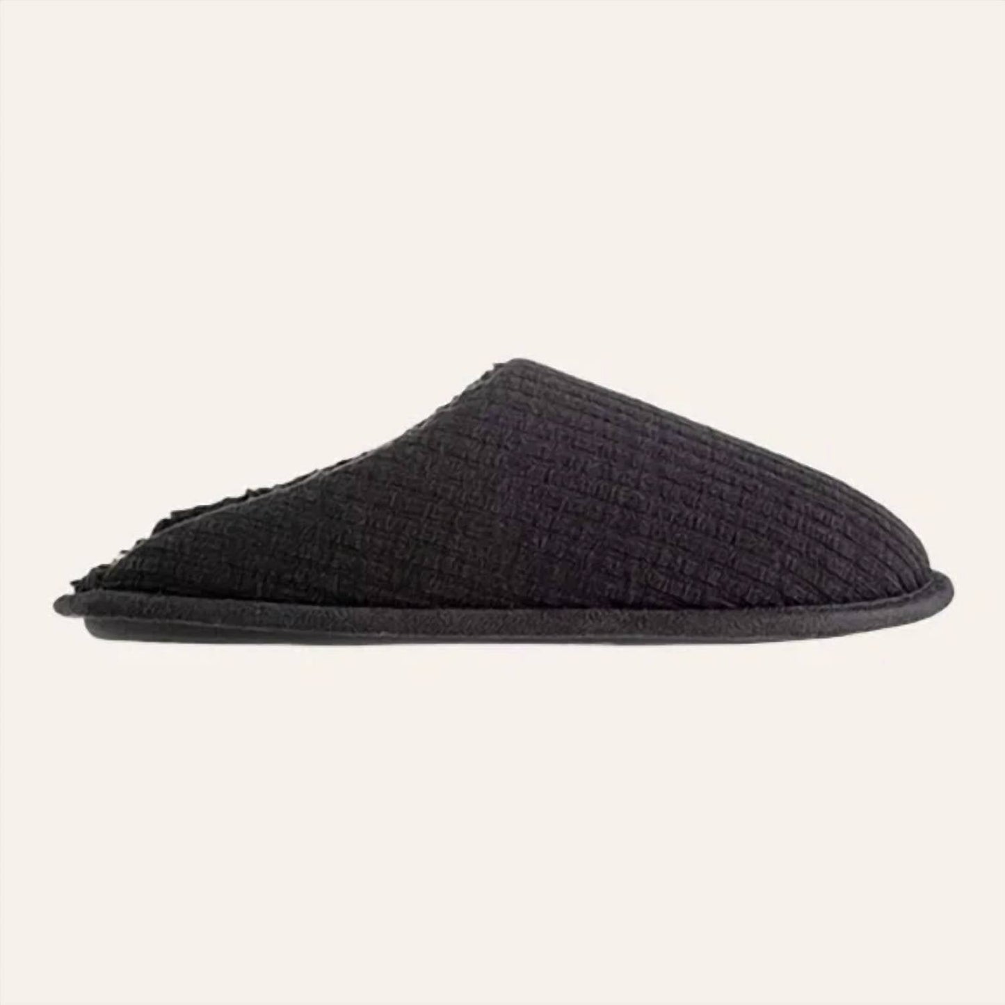 Isotoner - Women's Fine Guage Rib Knit Scuff Slippers