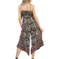 Angie - V Neck Angled Hem Jumpsuit