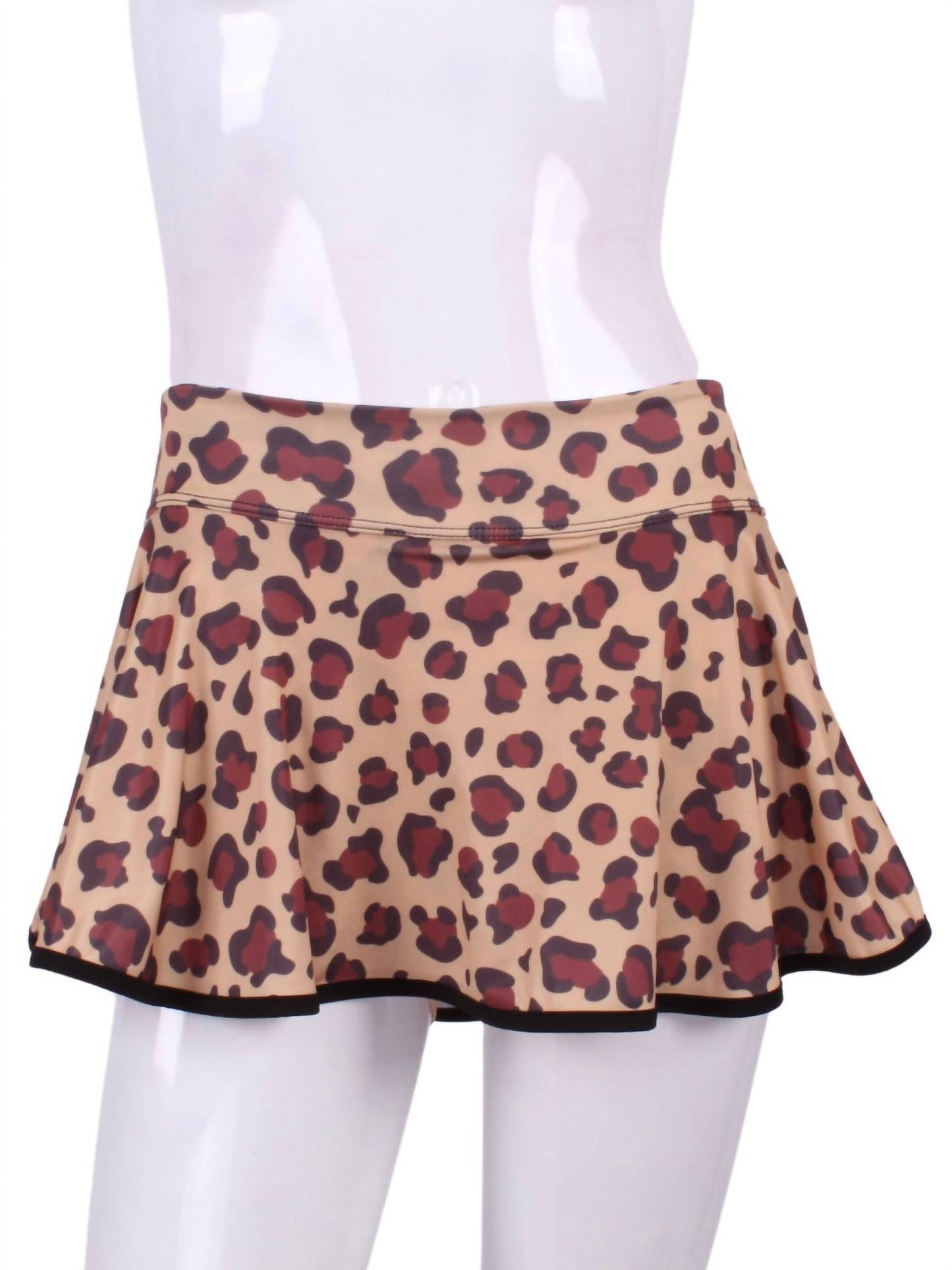 Love Love Tennis - Women's Leopard Love O Tennis Skirt