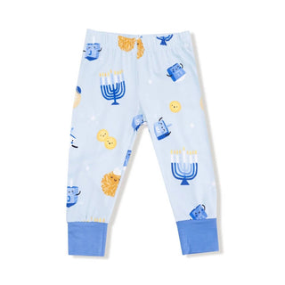 Angel Dear - Boys' Hanukkah Long Sleeve Loungewear Set