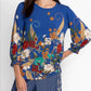 Johnny Was - TEE BEE SMOCKED SLEEVE TEE