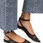 Free People - Women's Sheer Gitter Jules Flat Shoes