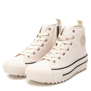 Xti - Tênis Casual Feminino de Cano Alto