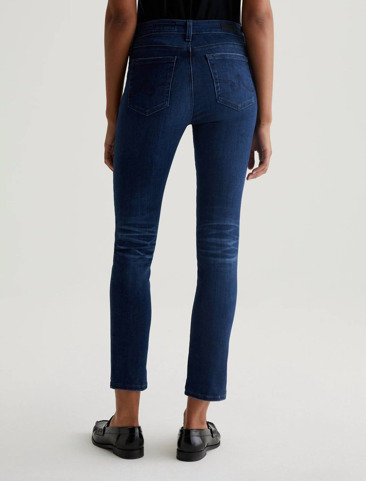 Ag Jeans - Mari Ag-ed™ Mid-rise Slim Straight Leg Denim