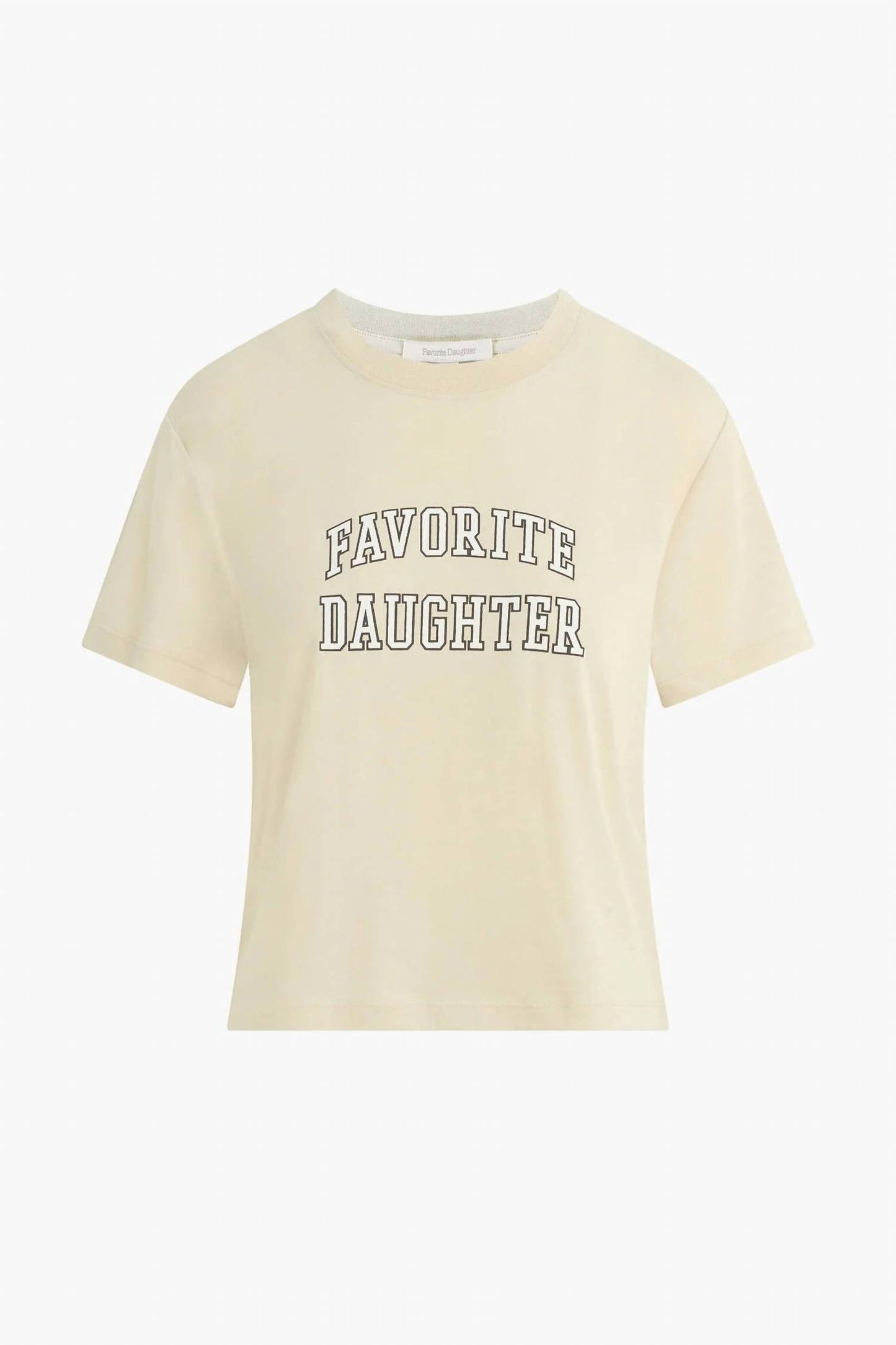Favorite Daughter - Cropped Collegiate Tee