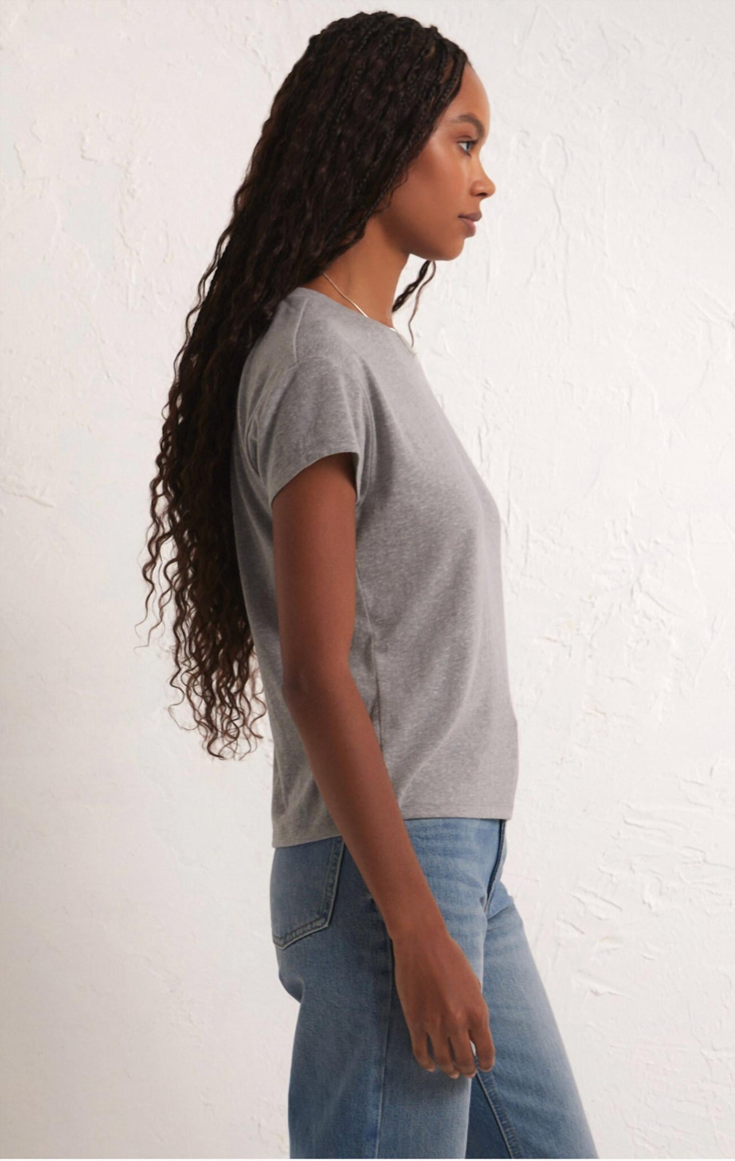 Z Supply - Modern Tri Blend Crew Neck Tee