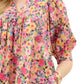 Entro - Angela Floral Print Mini Dress
