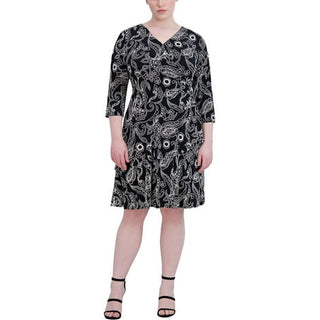 Women's Plus Textured Midi Dress