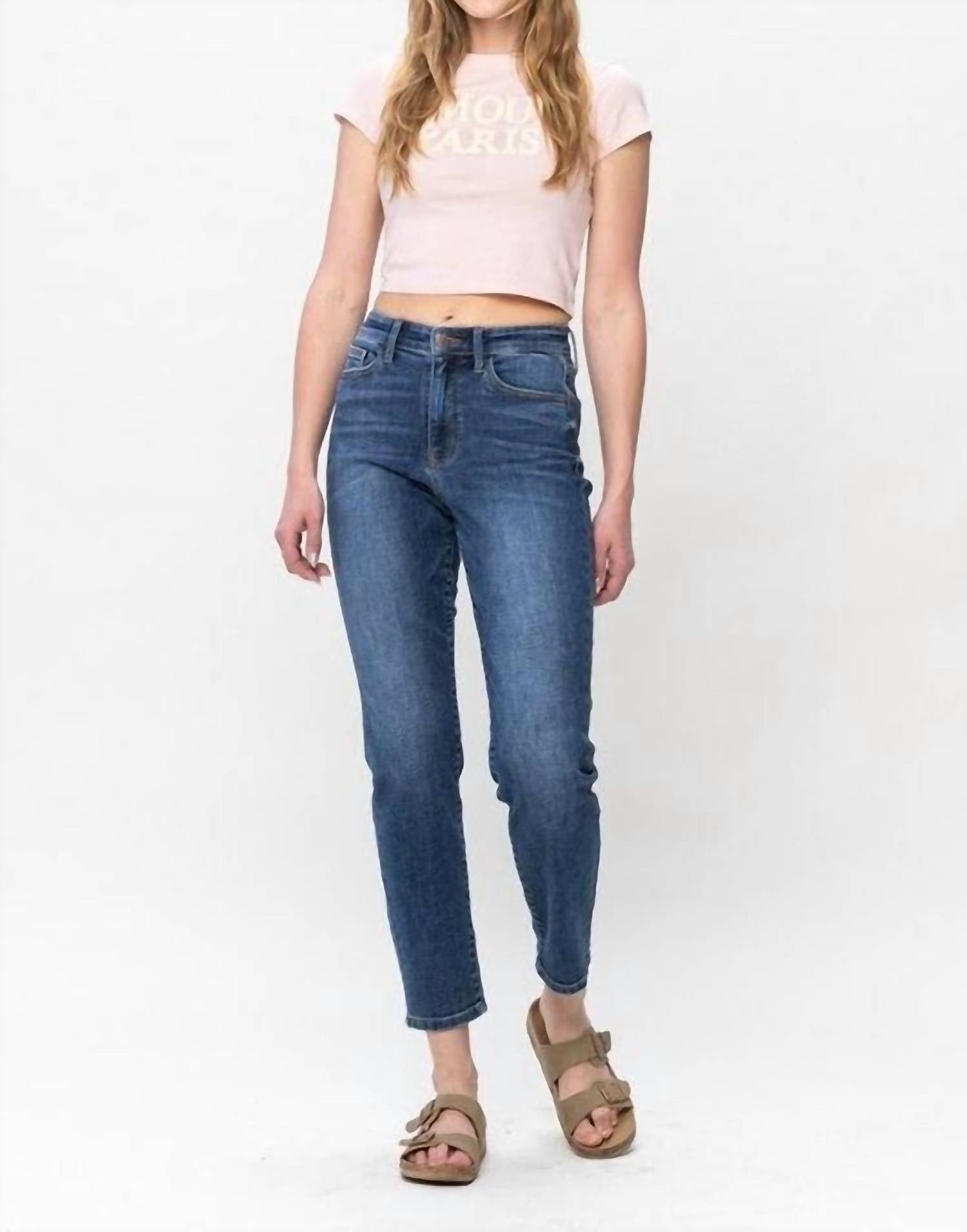 Judy Blue - Buttery Soft Shield Back Pocket Stretch Slim Fit Jeans