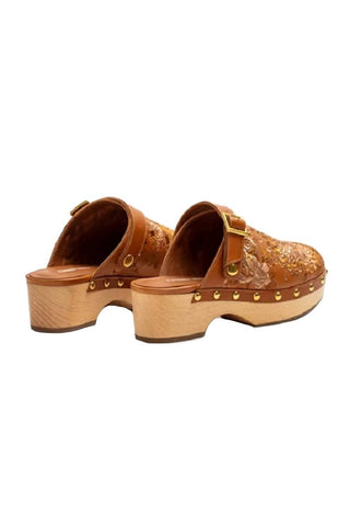 Johnny Was - Pantufas Mono Clog Femininas Tonal