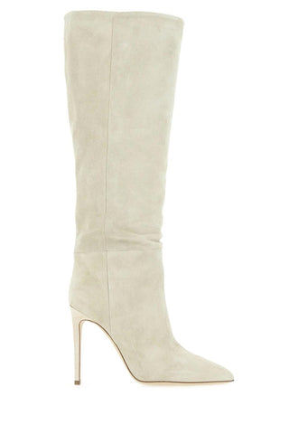 Paris Texas - Botas femininas de bico fino até o joelho