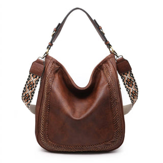 Jen &amp; Co. - Bolsa transversal feminina Aris Whipstitch