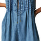 Free People - Webster Denim Romper