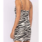 Cason Couture - The Fancy Zebra Mini Dress