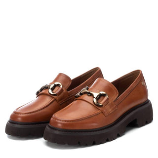 Xti - Mocassins de couro femininos