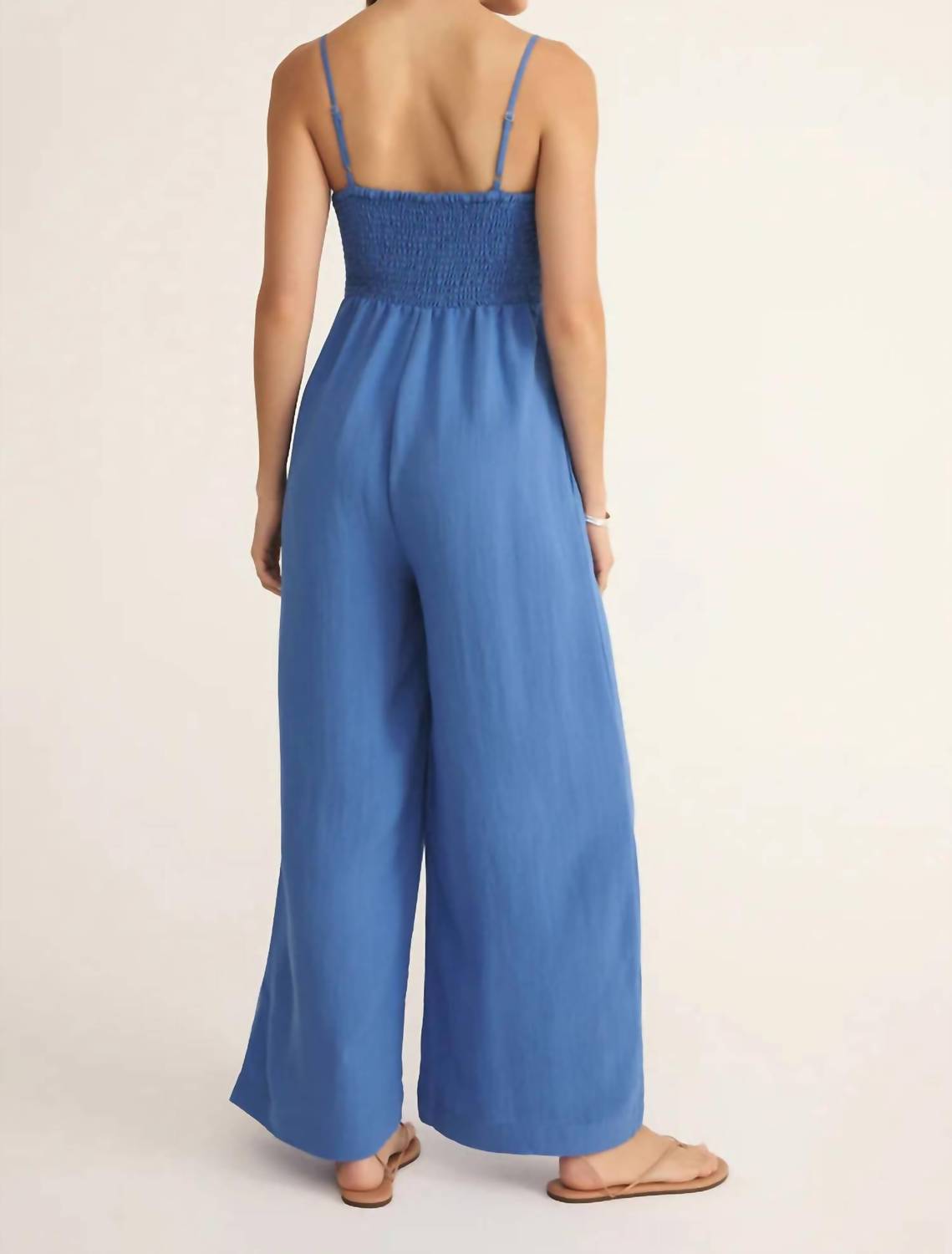 Z Supply - Beachside Smocked Jumpsuit