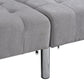 Sofa Bed Convertible Folding Lounge Couch Loveseat Sleeper Sofa - Light Gray