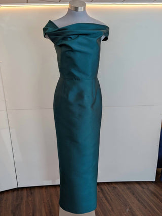 Frascara - Vestido de mãe da noiva com decote ombro a ombro