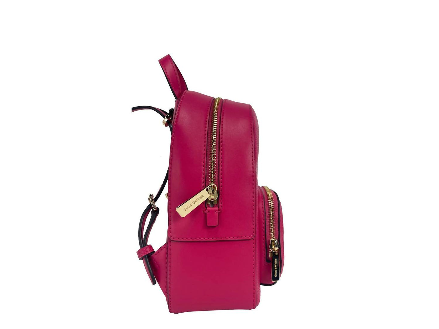 Michael Kors - Women's Jaycee Pebbled Leather Zip Pocket Backpack Bag Mini Xs