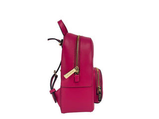 Michael Kors - Mochila feminina Jaycee em couro granulado com bolso e zíper Mini Xs