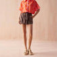 Omika - Tola Button Down Blouse