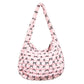 Katydid - Women's Coquette Bows Oversized Slouchy Tote Bag