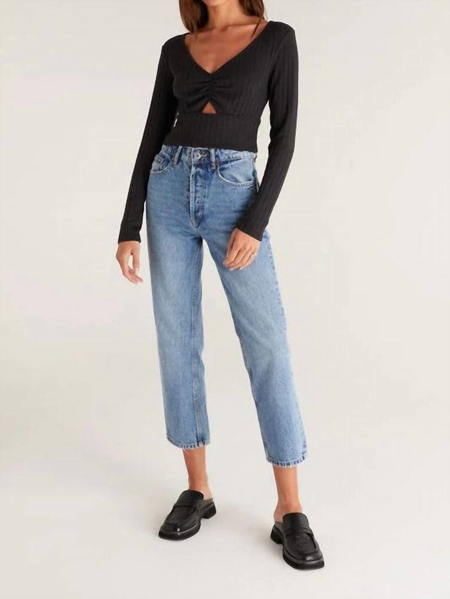 Z Supply - Bella Rib Long Sleeve Top