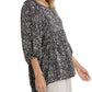 Umgee - Babydoll Keyhole Blouse