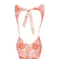 Lia Sahara - Women's Cut Out One Piece + Reversible Ruffles