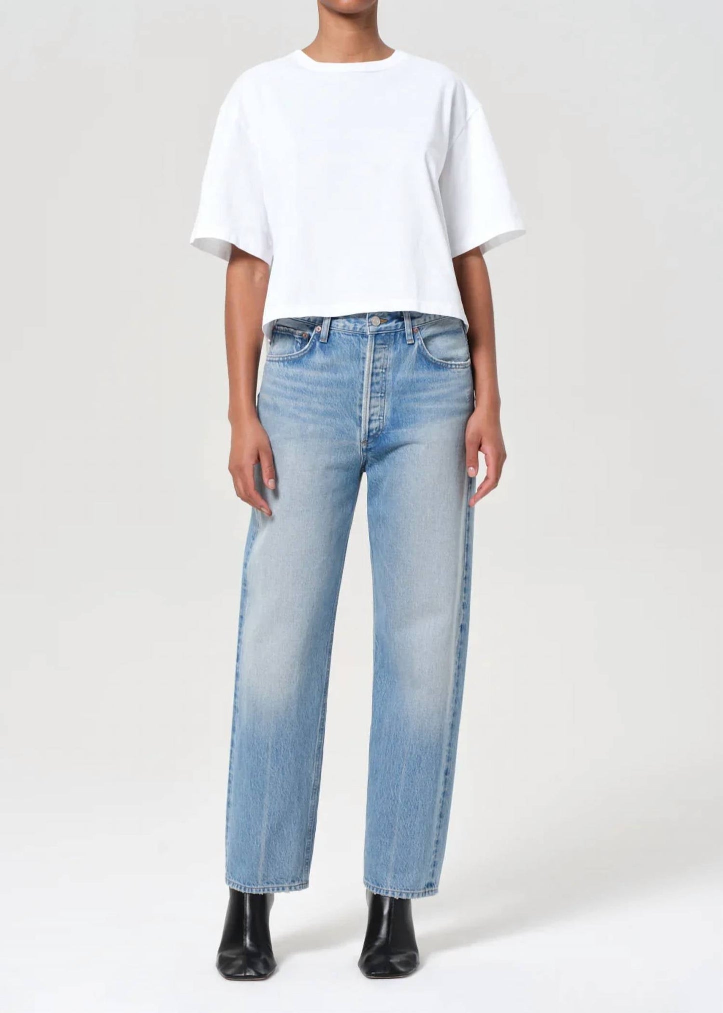 Agolde - 90's Mid Rise Straight Jeans