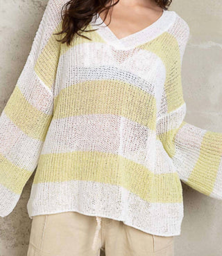 Pol - Blusa de malha aberta Evelyn