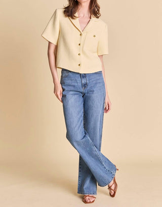 English Factory - Short Sleeve Tweed Shirt