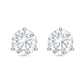 Diana M Jewels - 3.00 Cts Round Lab Grown Stud Earrings
