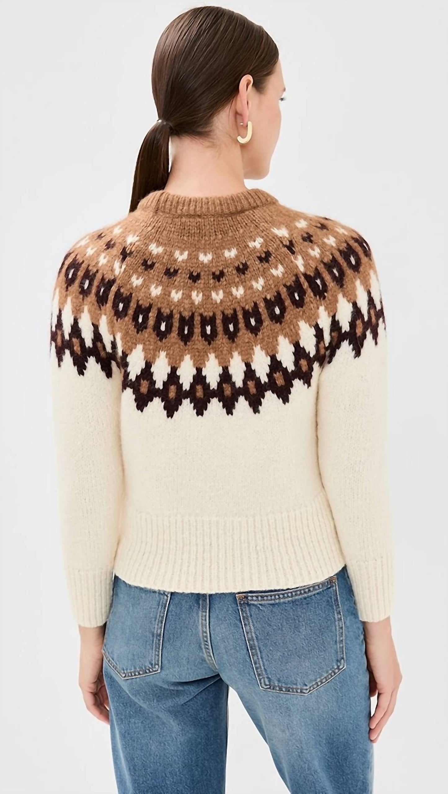 Veronica Beard - Anne Fairisle Pullover