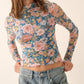Promesa - Floral Mesh Top