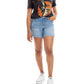 1822 Denim - Mid-rise Roll Cuff Jean Shorts