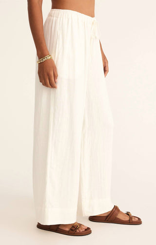 Z Supply - Calça de linho Easton feminina