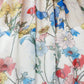 Adrianna Papell - Sleeveless Floral Chiffon Midi Dress