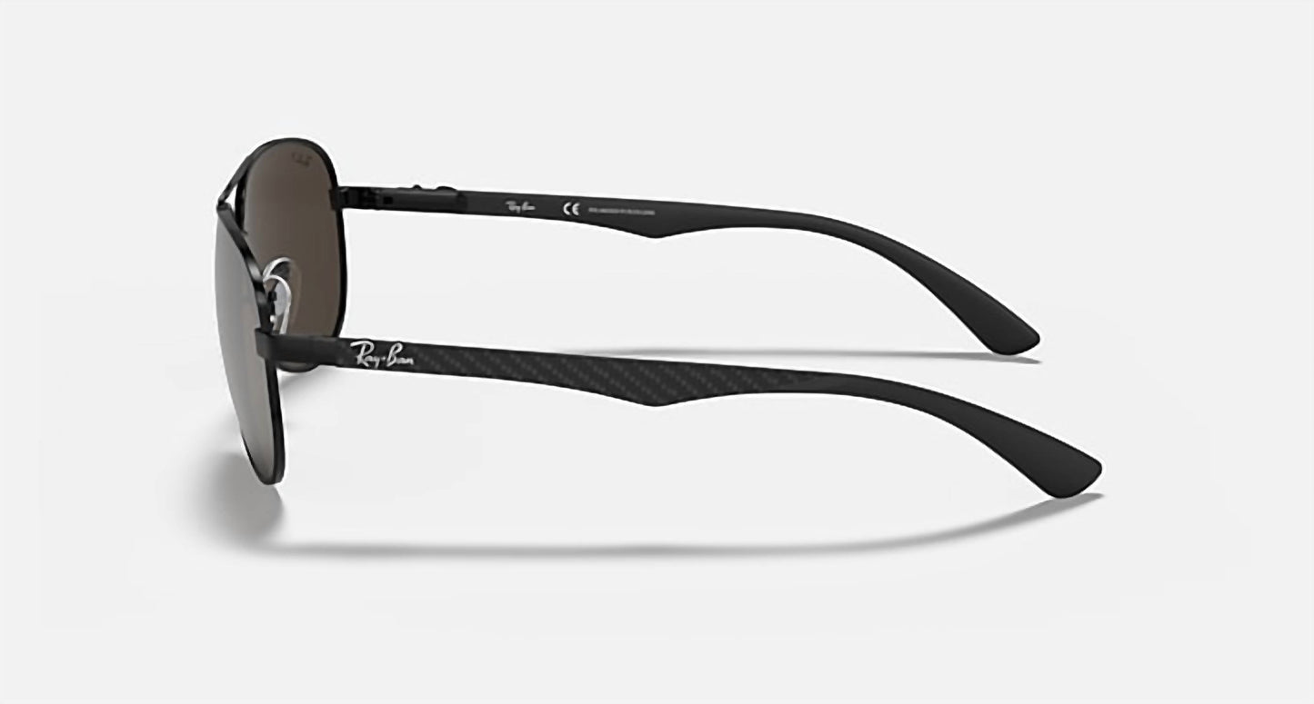 Ray Ban - Carbon Fibre Polarized Sunglasses Rb8313 - 002 - K7