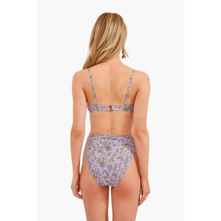 Tory Burch - Top de biquíni com aro estampado medalhão de jardim