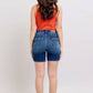 Judy Blue - High Waist Bermuda Back Flap Denim Short