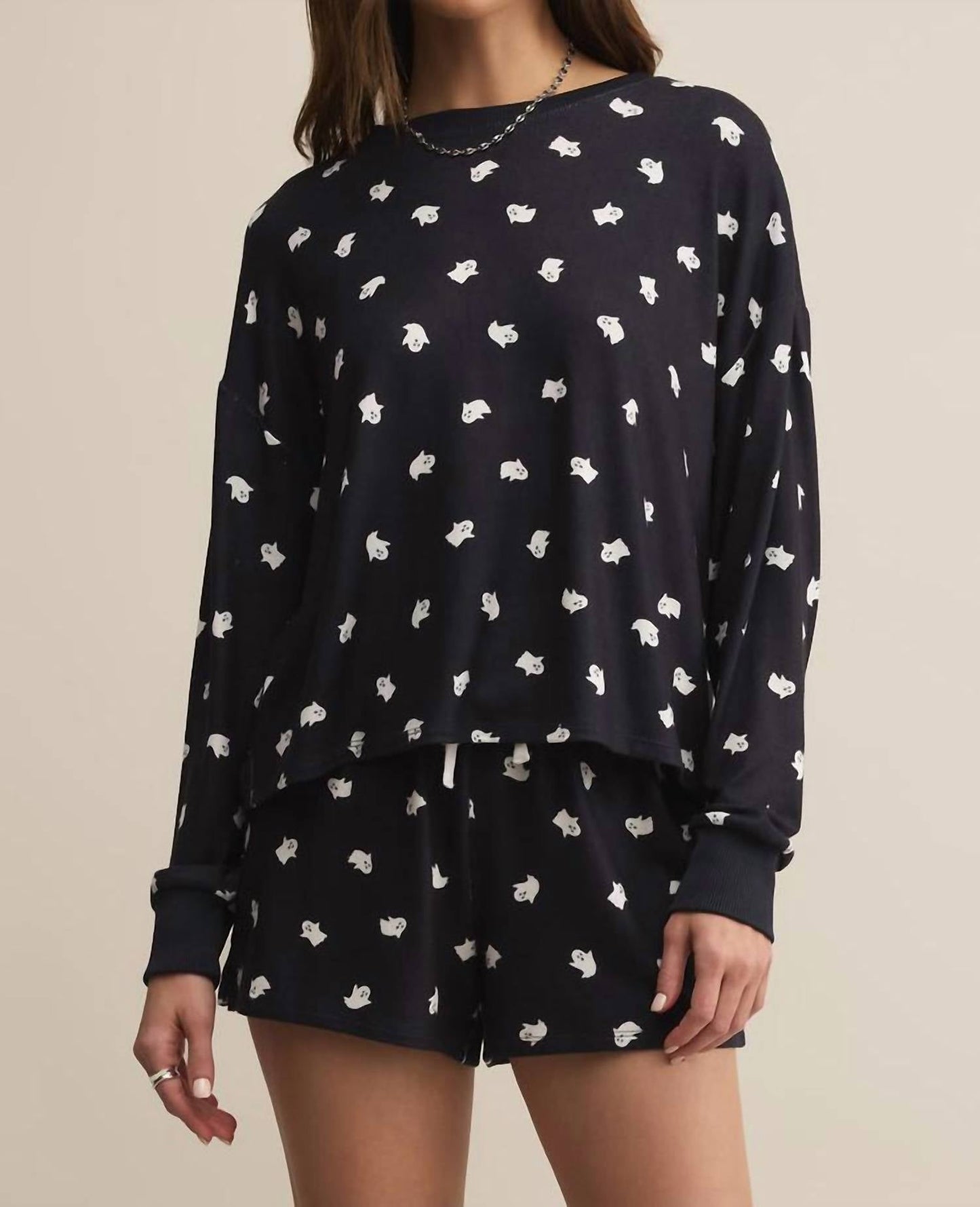 Z Supply - Regan Ghost Polka Dot Top