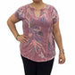 Johnny Was - "Antonella" Easy Velvet Paneled Tee