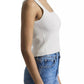 Derek Lam 10 Crosby - Sain Rib Knit Sweater Tank