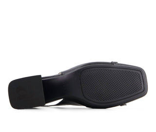 Andrea - Sapatos slingback femininos com bico quadrado