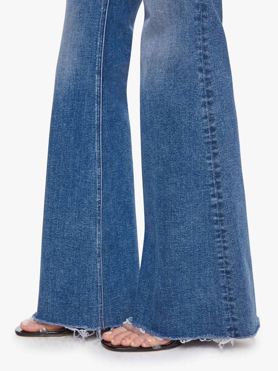 Mother - Doozy Sneak Fray Hem Jeans