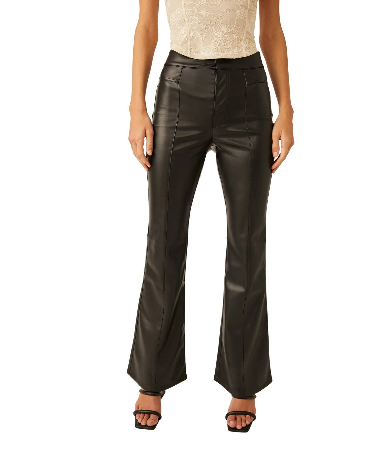 Free People - Uptown High Rise Vegan Pants
